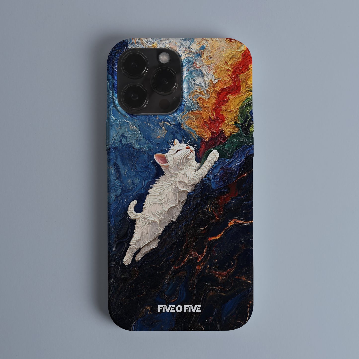 Climb Light Cat Telefon Kılıfı - Kedili Telefon Kılıfı