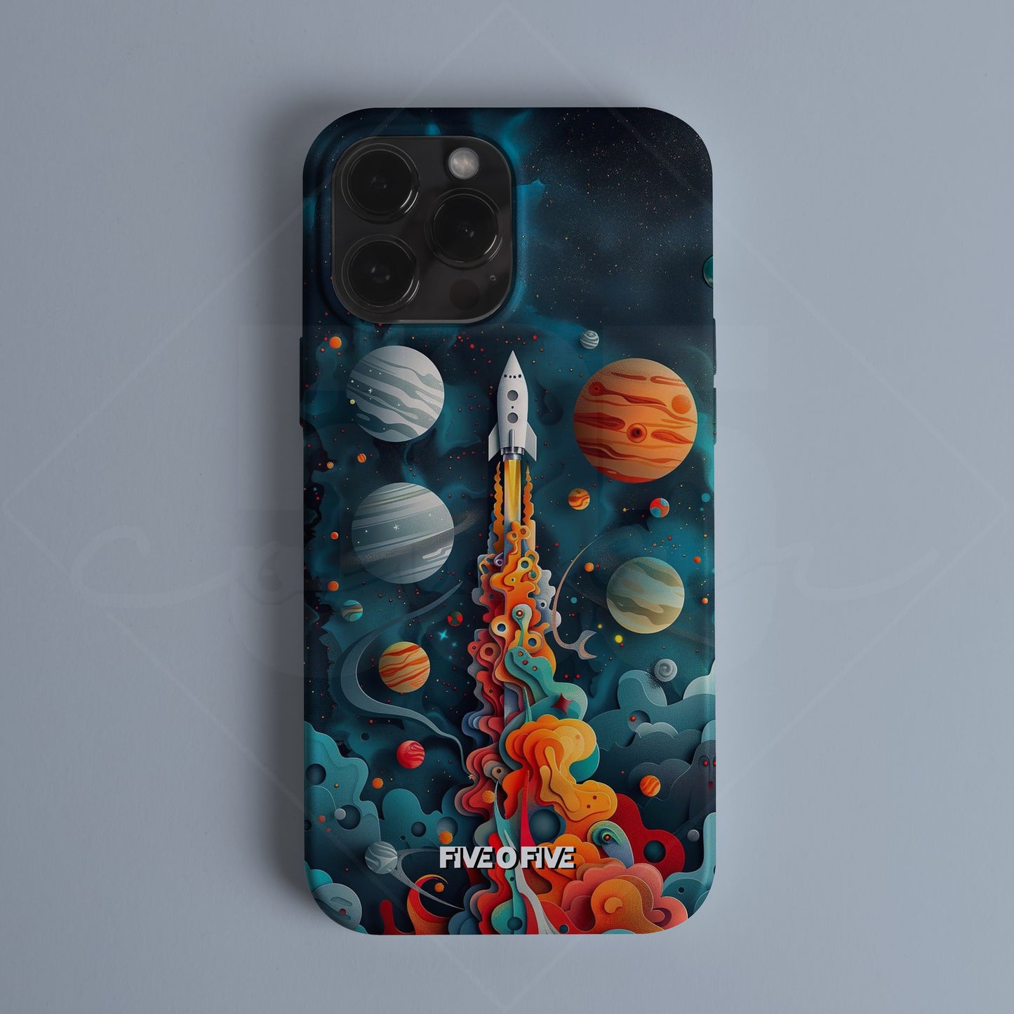 Acrylic Rocket Telefon Kılıfı