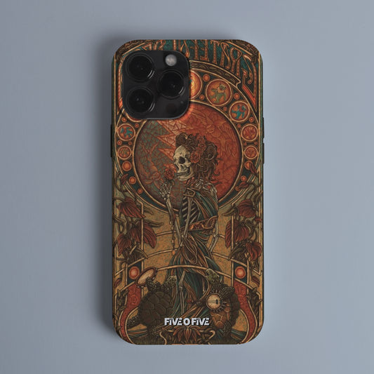 Old Skeleton Woman Telefon kılıfı