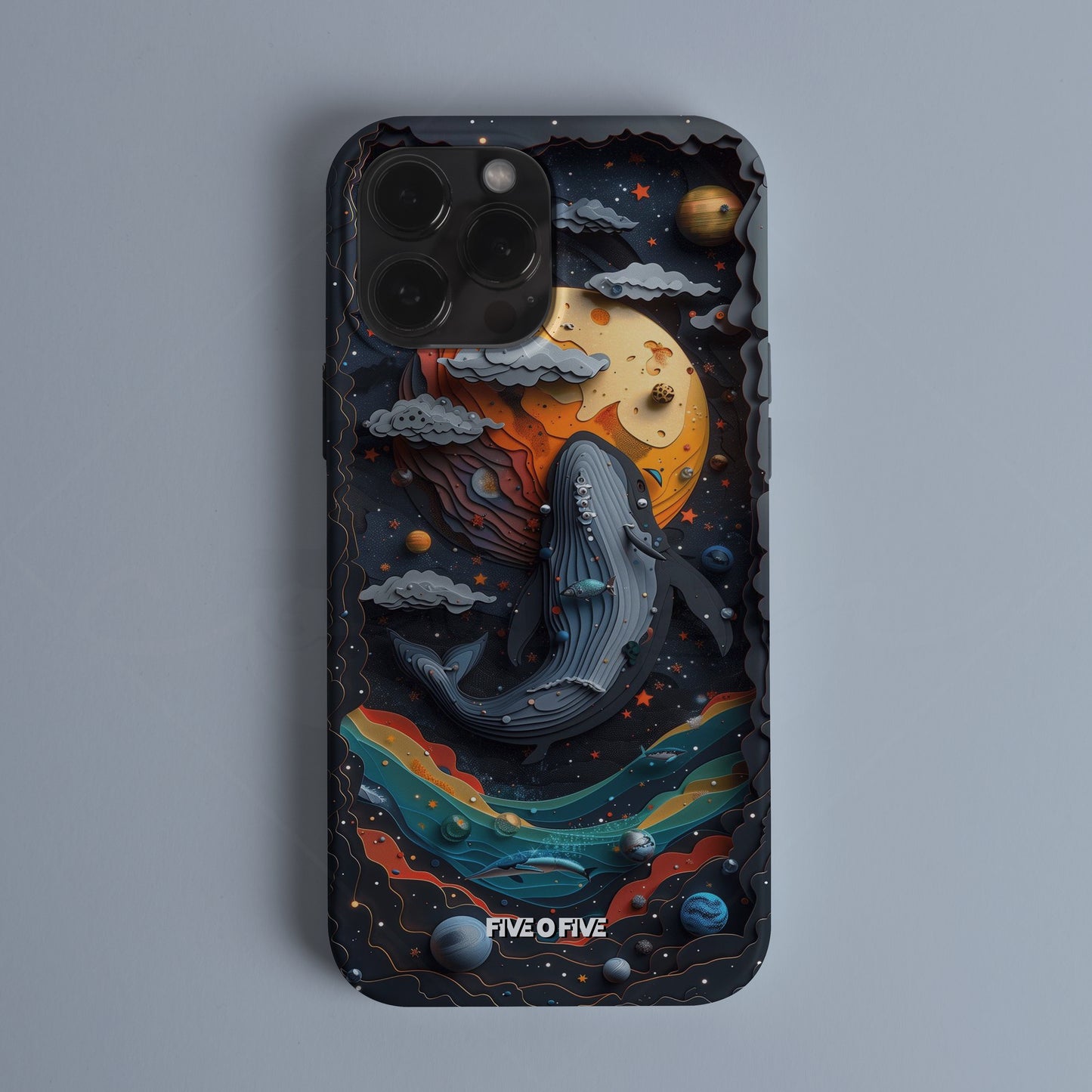 Acrylic Black Whale Kılıf