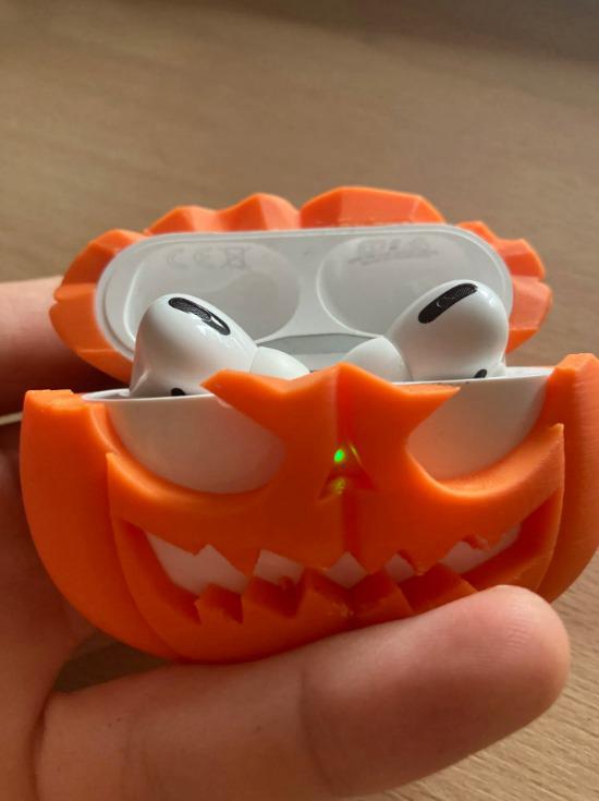AirPods Pumpkin 505 Özel Turuncu Kılıf