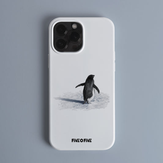 But Why Penguin White Telefon Kılıfı - Penguen Telefon Kılıfı - But Why Penguin White Telefon Kılıfı