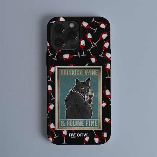 Drinking Wine Telefon Kılıfı