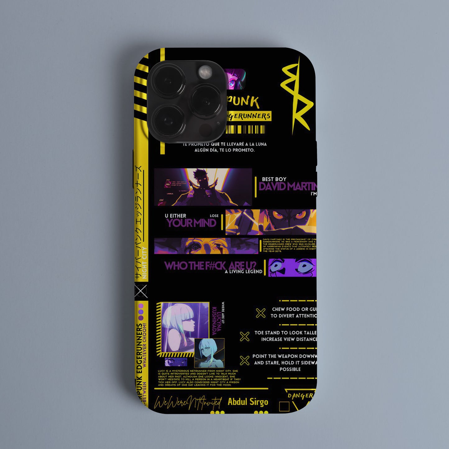 EDGERUNNERS 2077 LUCY Telefon Kılıfı