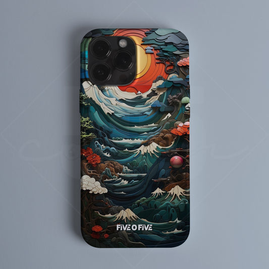 Acrylic Mountain Telefon Kılıfı