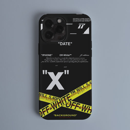 Off-White for iPhone X Edition