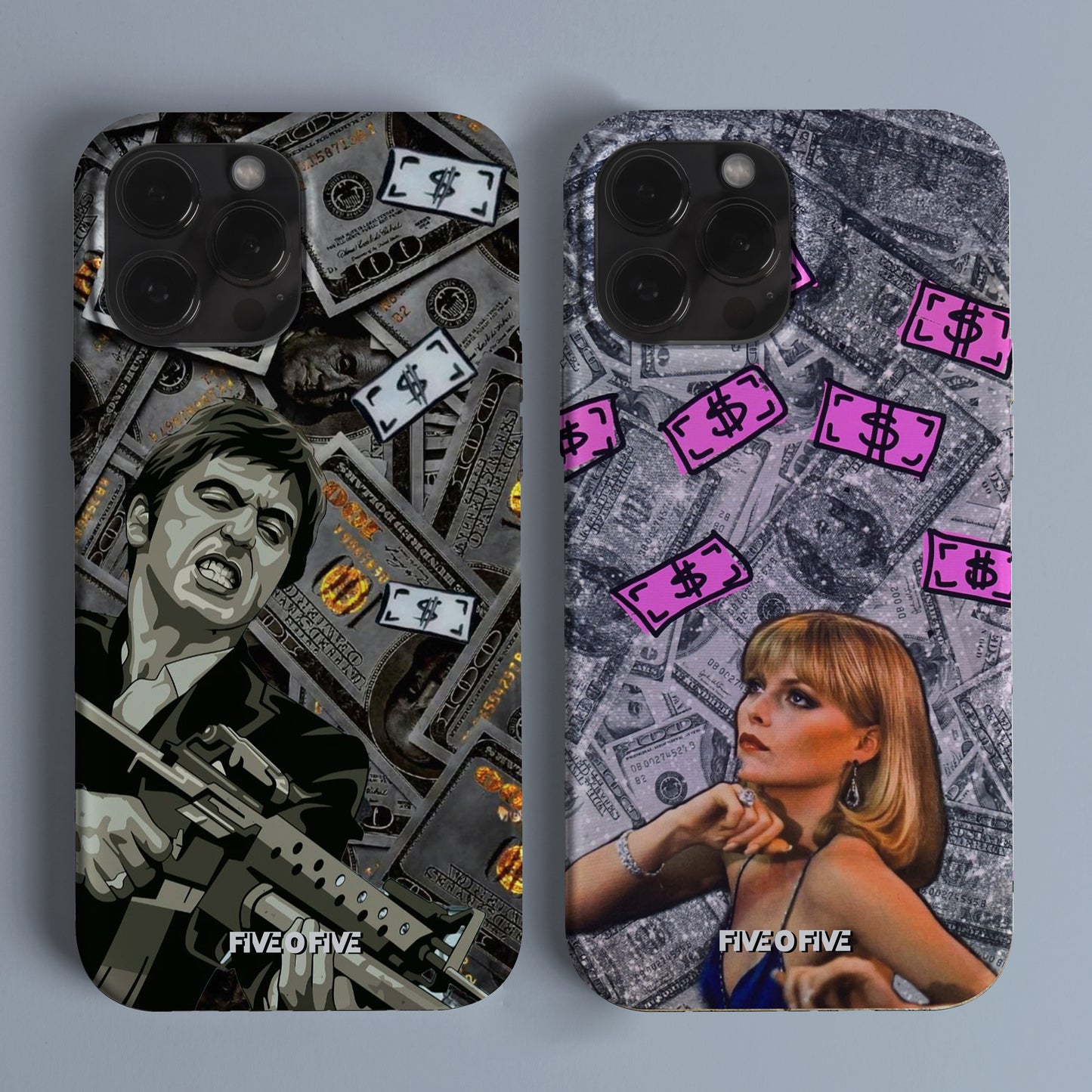 Tony Cash Couple Telefon Kılıfı - Scarface Çift Telefon Kılıfı